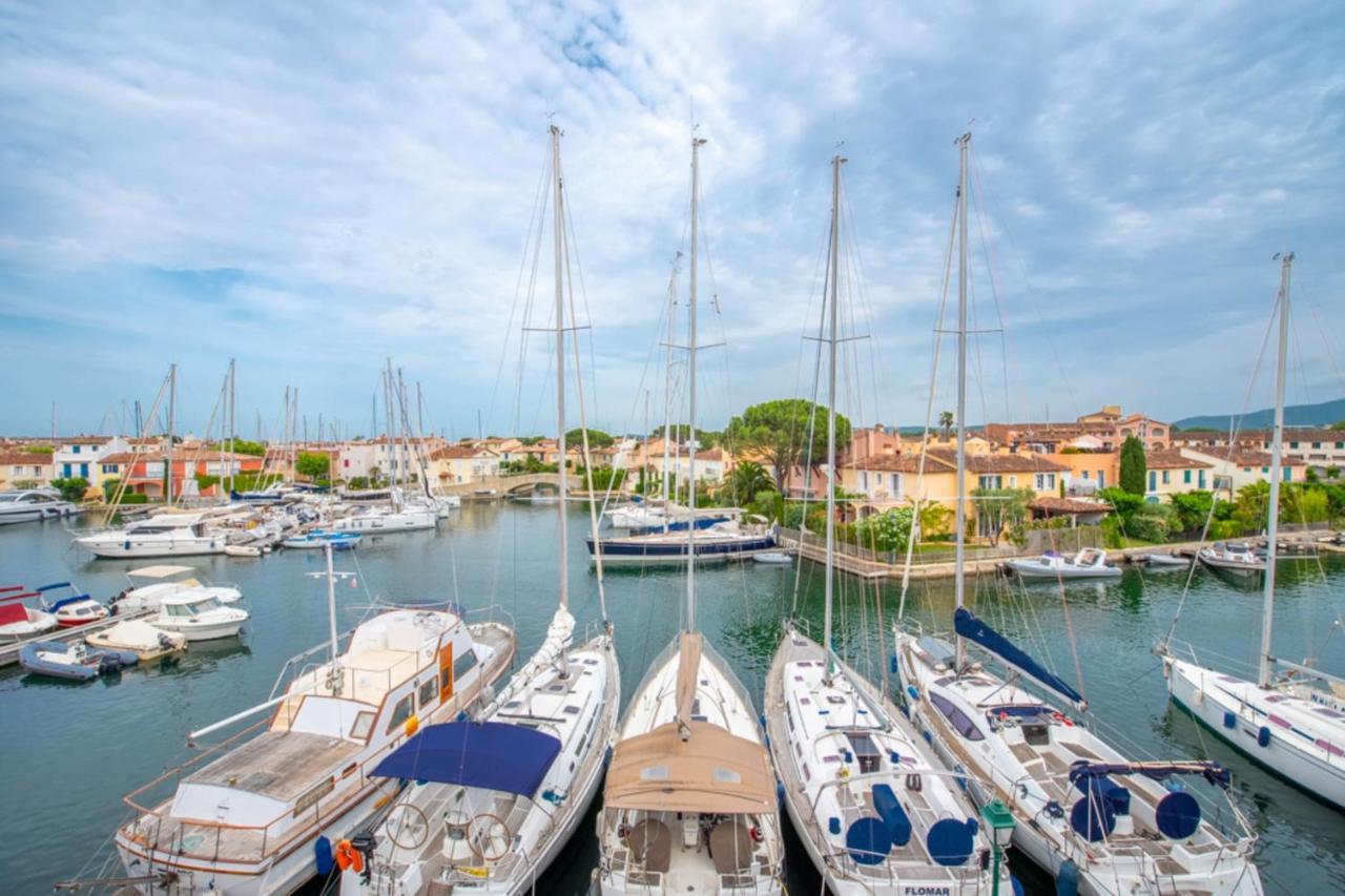 Nice Apt In Front Of The Marina In Grimaud Exterior foto